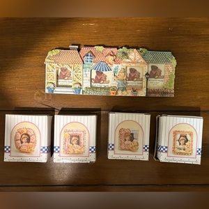 Set Of 5 Teddy Bear 3d Photo Picture Frames Handmade